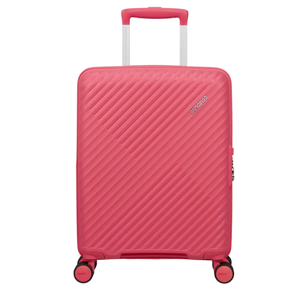 Trolley Cabina Rigido 4 Ruote AMERICAN TOURISTER linea Diablast colore Pink Glitch
