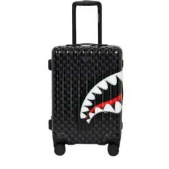 Trolley Cabina Rigido 4 Ruote SPRAYGROUND stampa Sharks in Paris Balloon Black