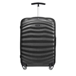 Trolley Cabina Rigido 4 Ruote SAMSONITE linea Lite-Shock Nero