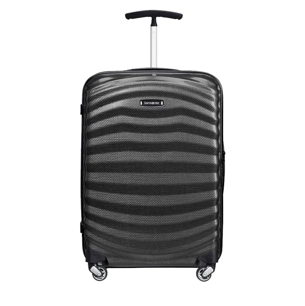 Trolley Cabina Rigido 4 Ruote SAMSONITE linea Lite-Shock Nero