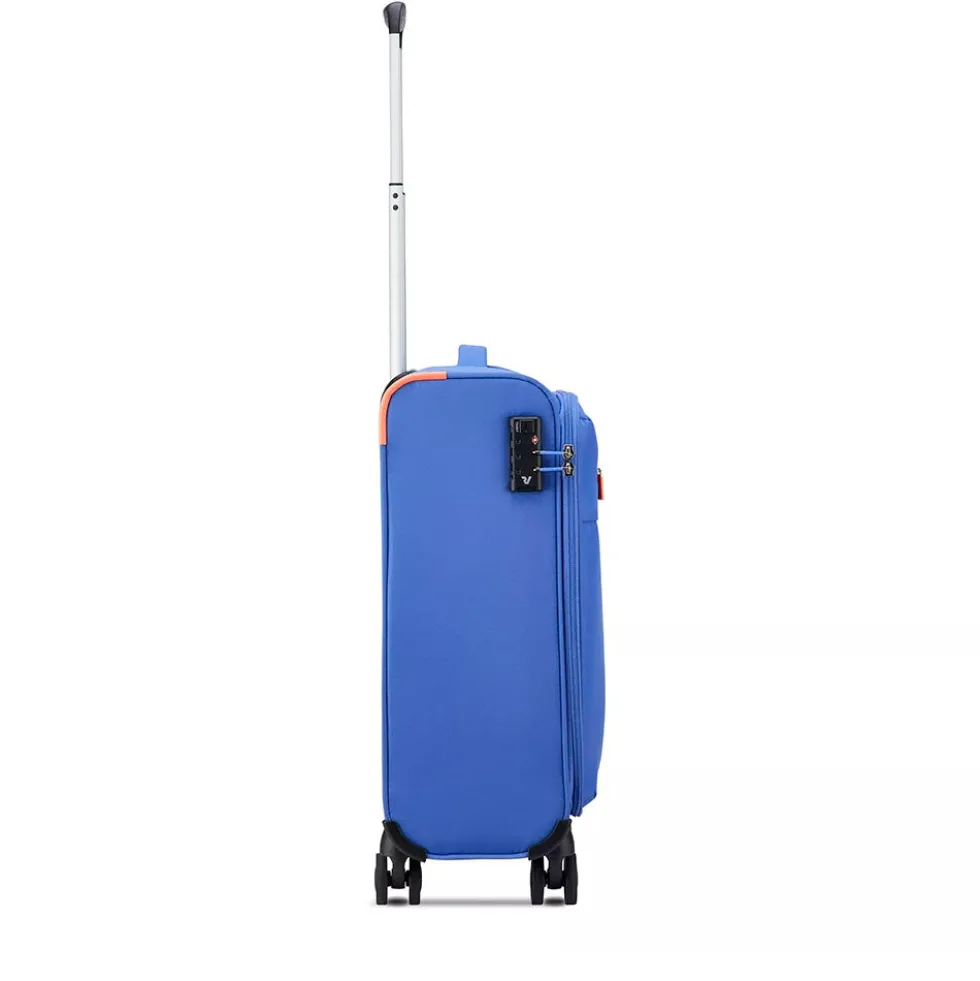Trolley Cabina Semirigido 4 Ruote RONCATO Linea Lite Soft colore Ultraviolet