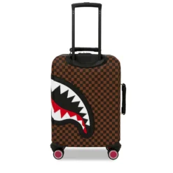 Trolley Cabina Semirigido 4 Ruote SPRAYGROUND stampa Sawtooth Sharks in Paris