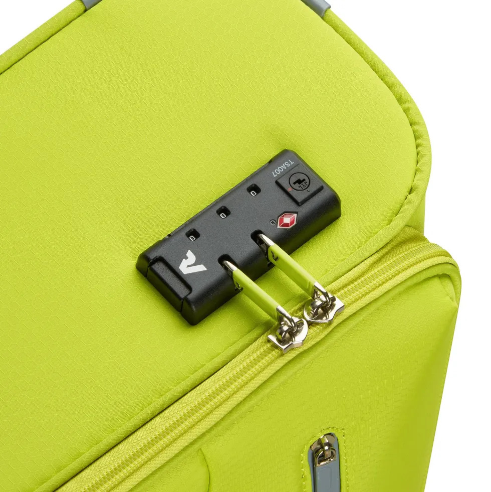 Trolley Cabina Semirigido 4 Ruote RONCATO Linea Lite Soft colore Cyber Lime