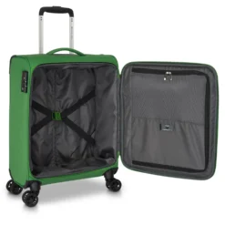Trolley Cabina Semirigido 4 Ruote RONCATO Linea Lite Soft colore Verde Brillante