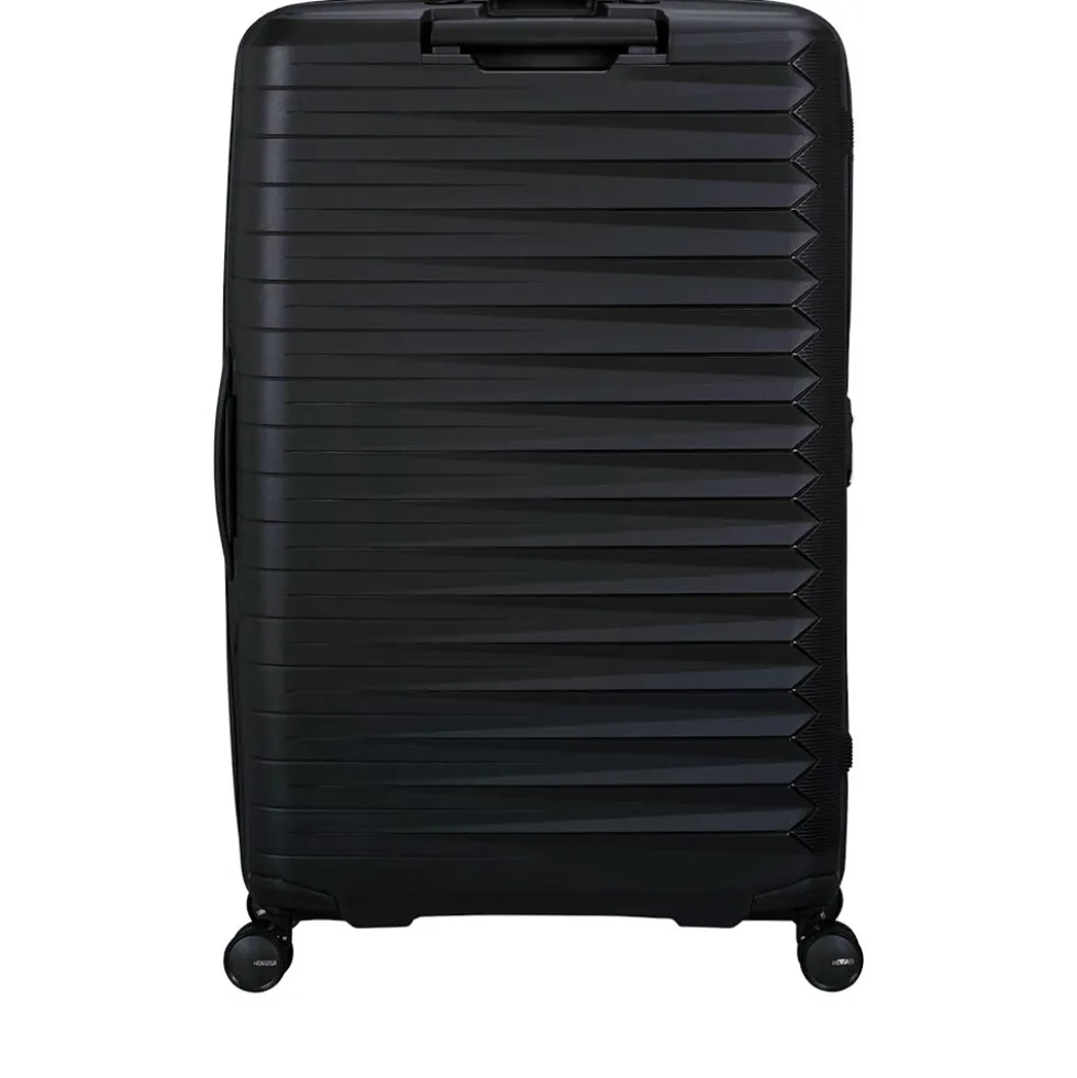 Trolley Grande Rigido Espandibile 4 Ruote AMERICAN TOURISTER linea FastForward colore Flash Black