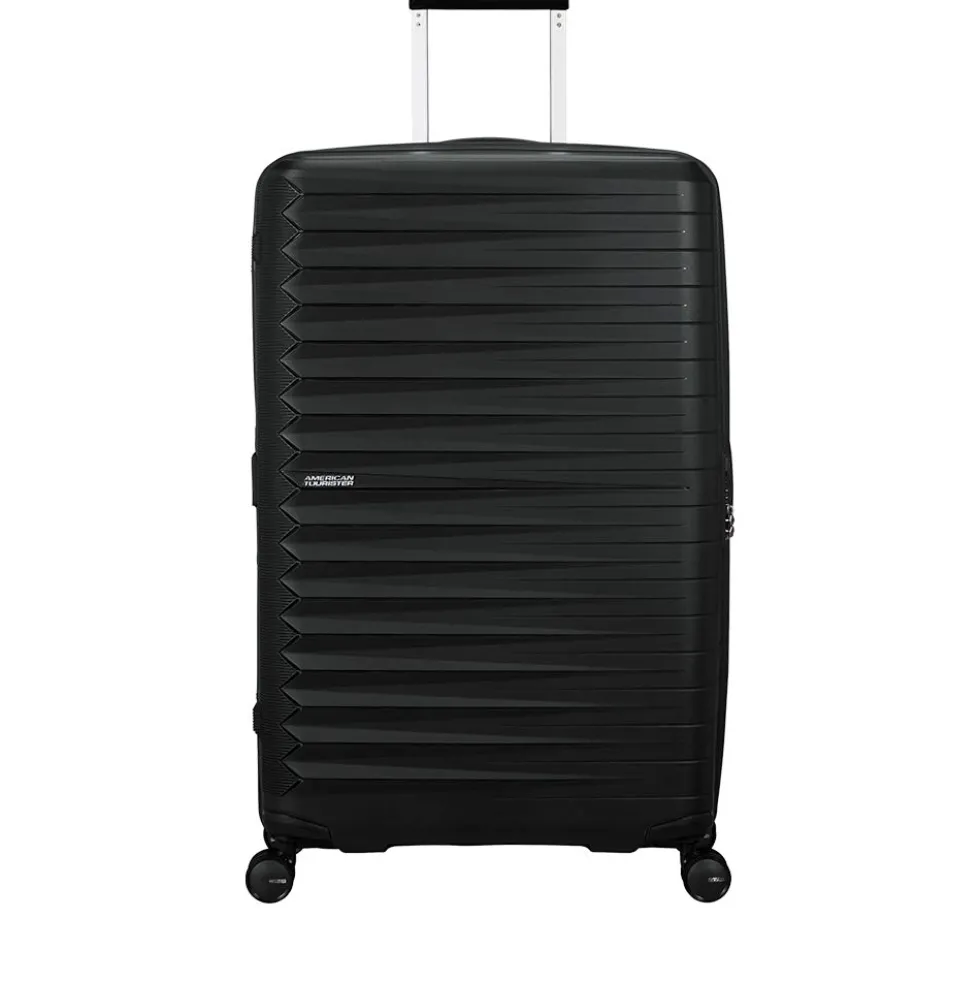 Trolley Grande Rigido Espandibile 4 Ruote AMERICAN TOURISTER linea FastForward colore Flash Black