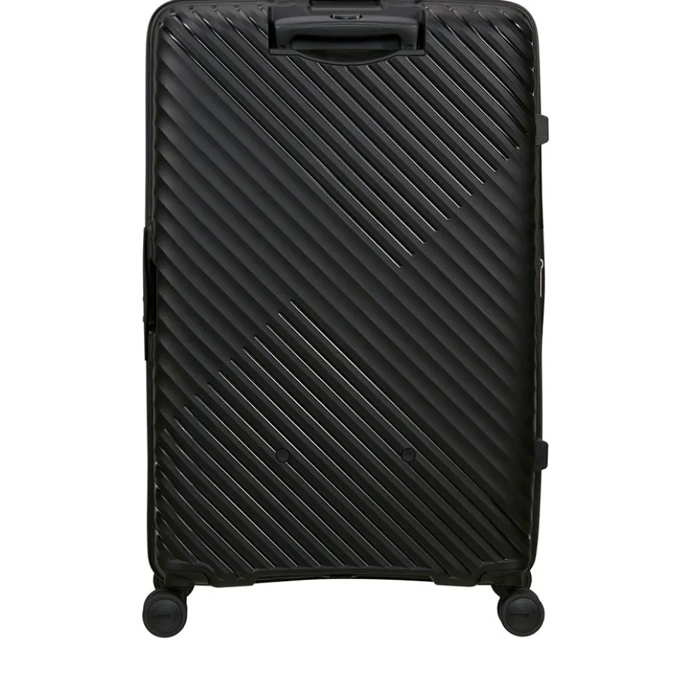 Trolley Grande Rigido Espandibile AMERICAN TOURISTER linea Diablast colore Black Code