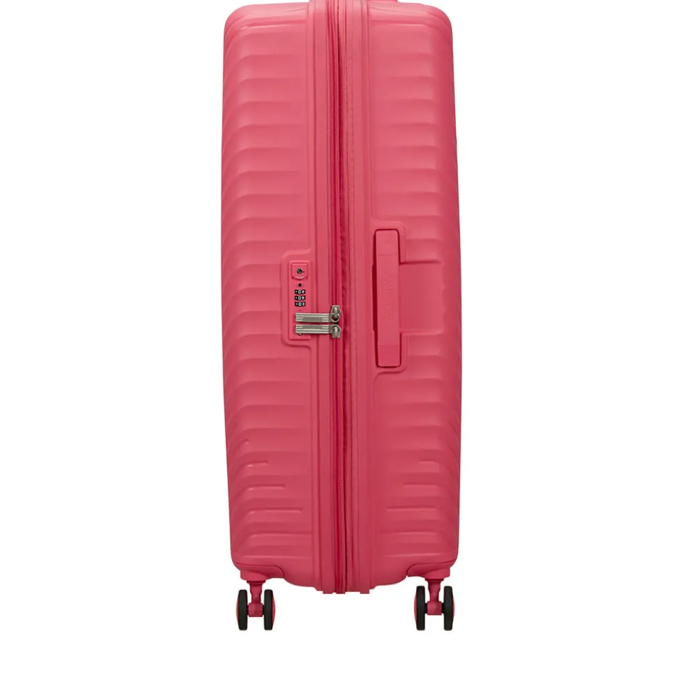 Trolley Grande Rigido Espandibile AMERICAN TOURISTER linea Diablast colore Pink Glitch