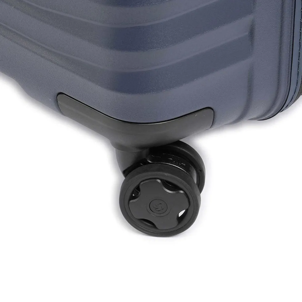 Trolley Grande Rigido Espandibile 4 Ruote SAMSONITE linea Intuo Blu Notte