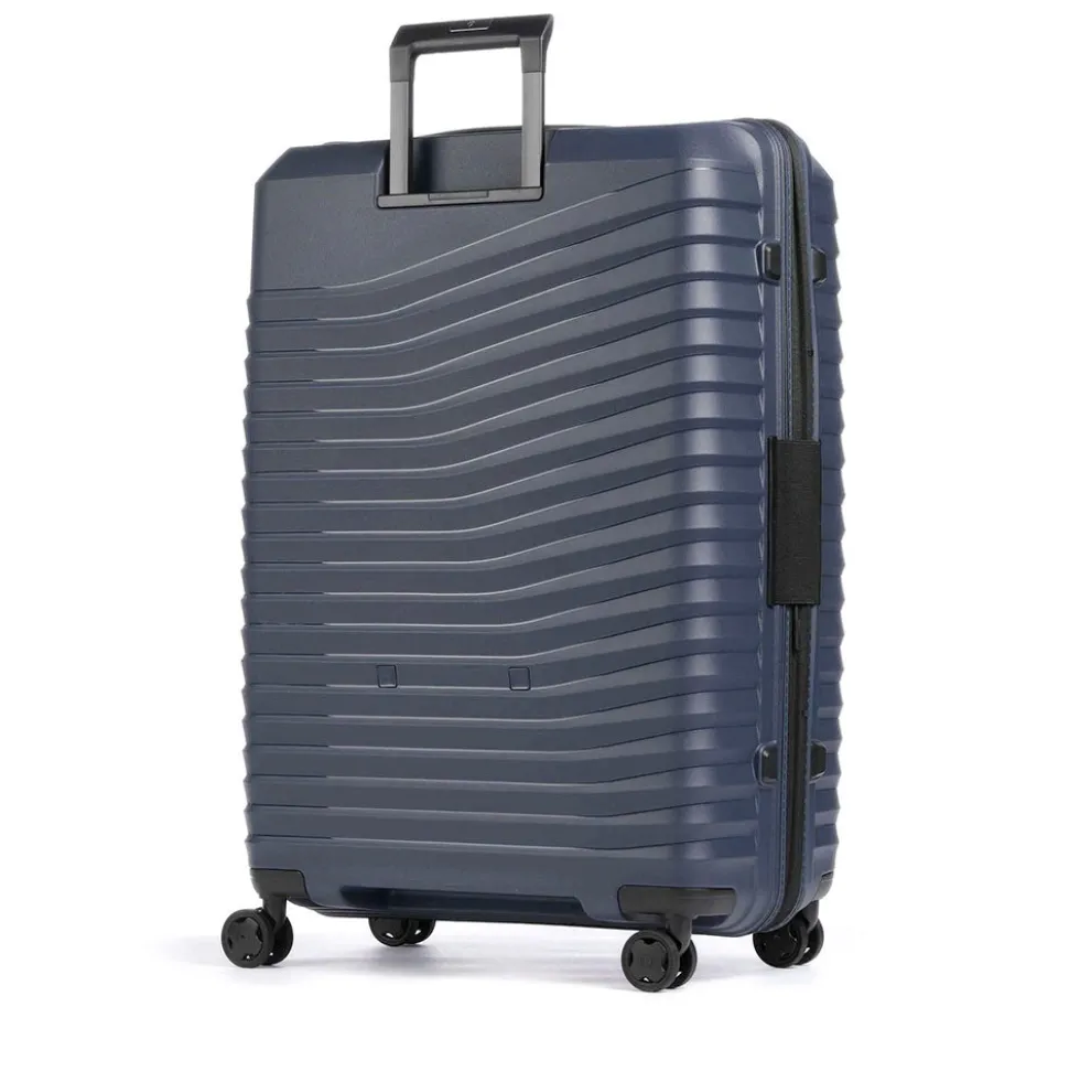 Trolley Grande Rigido Espandibile 4 Ruote SAMSONITE linea Intuo Blu Notte