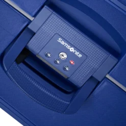 Trolley Grande Rigido 4 Ruote SAMSONITE linea S'Cure Blu