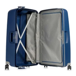 Trolley Grande Rigido 4 Ruote SAMSONITE linea S'Cure Blu