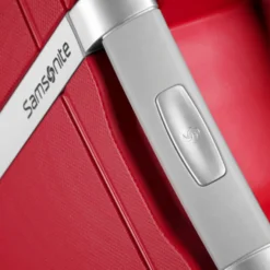 Trolley Grande Rigido 4 Ruote SAMSONITE linea S'Cure Rosso