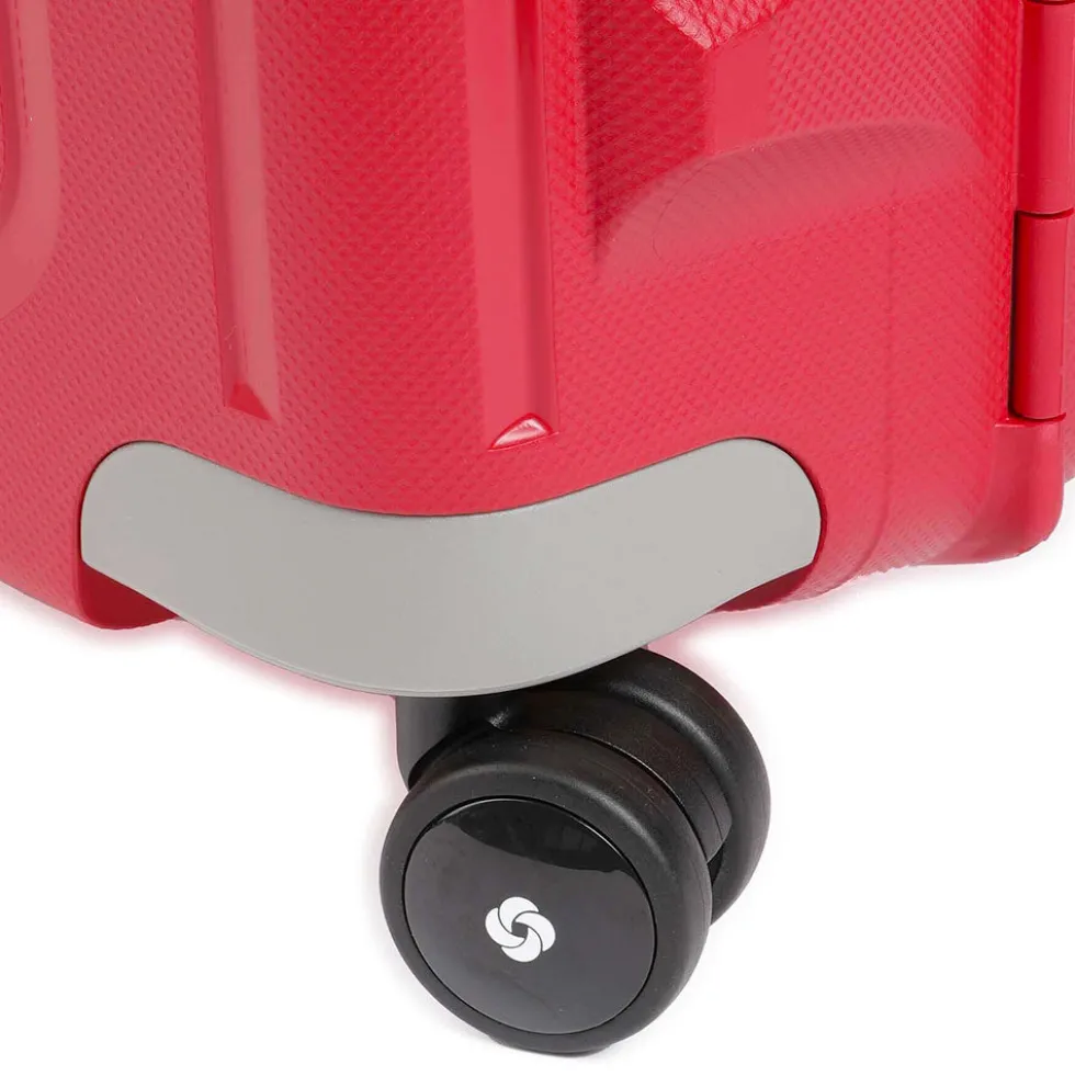 Trolley Grande Rigido 4 Ruote SAMSONITE linea S'Cure Rosso