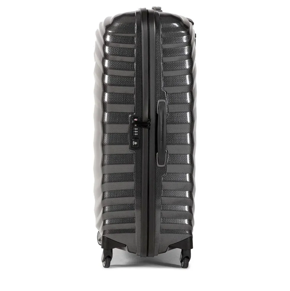 Trolley Grande Rigido 4 Ruote SAMSONITE linea Lite-Shock Nero