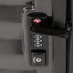 Trolley Grande Rigido 4 Ruote SAMSONITE linea Lite-Shock Nero