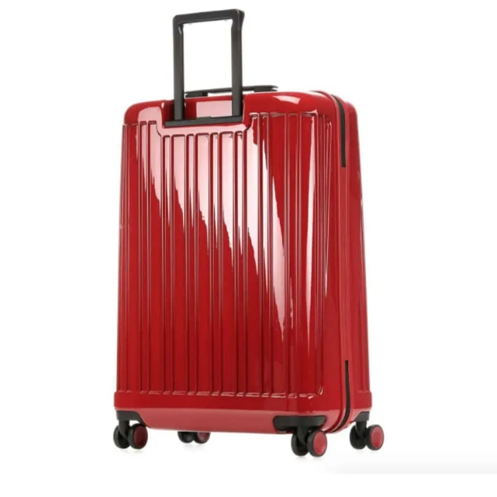 Trolley Medio PIQUADRO Rigido con 4 Ruote Colore Rosso - BV5028SK70