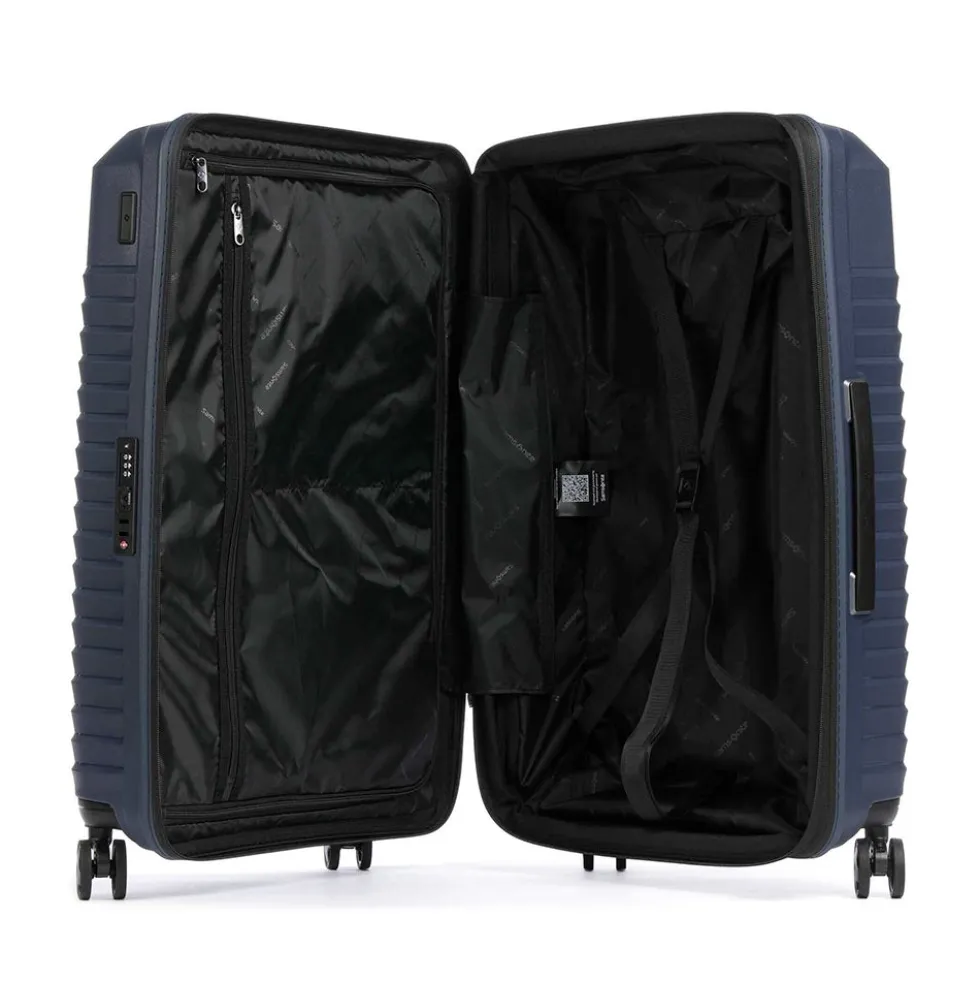 Trolley Medio Rigido Espandibile 4 Ruote SAMSONITE linea Intuo Blu Notte
