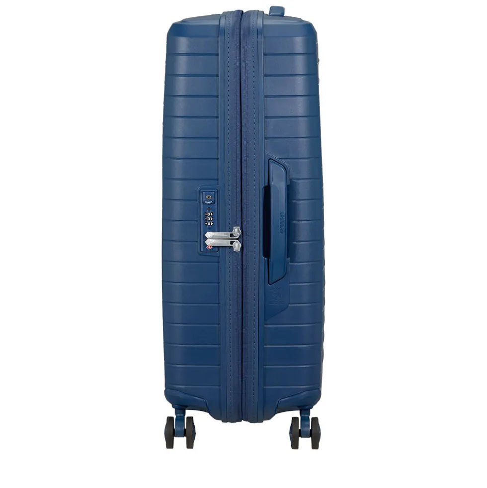 Trolley Medio Rigido Espandibile 4 Ruote AMERICAN TOURISTER linea FastForward colore Navy Blue