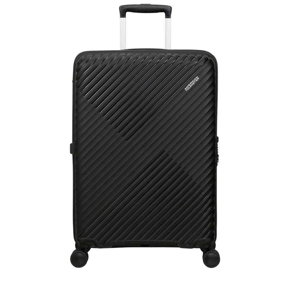 Trolley Medio Rigido Espandibile AMERICAN TOURISTER linea Diablast colore Black Code