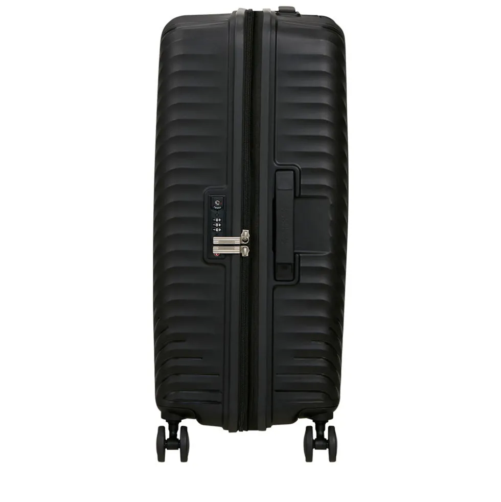 Trolley Medio Rigido Espandibile AMERICAN TOURISTER linea Diablast colore Black Code