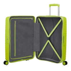 Trolley Medio Rigido Espandibile AMERICAN TOURISTER linea Diablast colore Hyper Lime