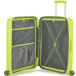 Trolley Rigido Medio Espandibile 4 Ruote RONCATO Linea B-Flying colore Cyber Lime