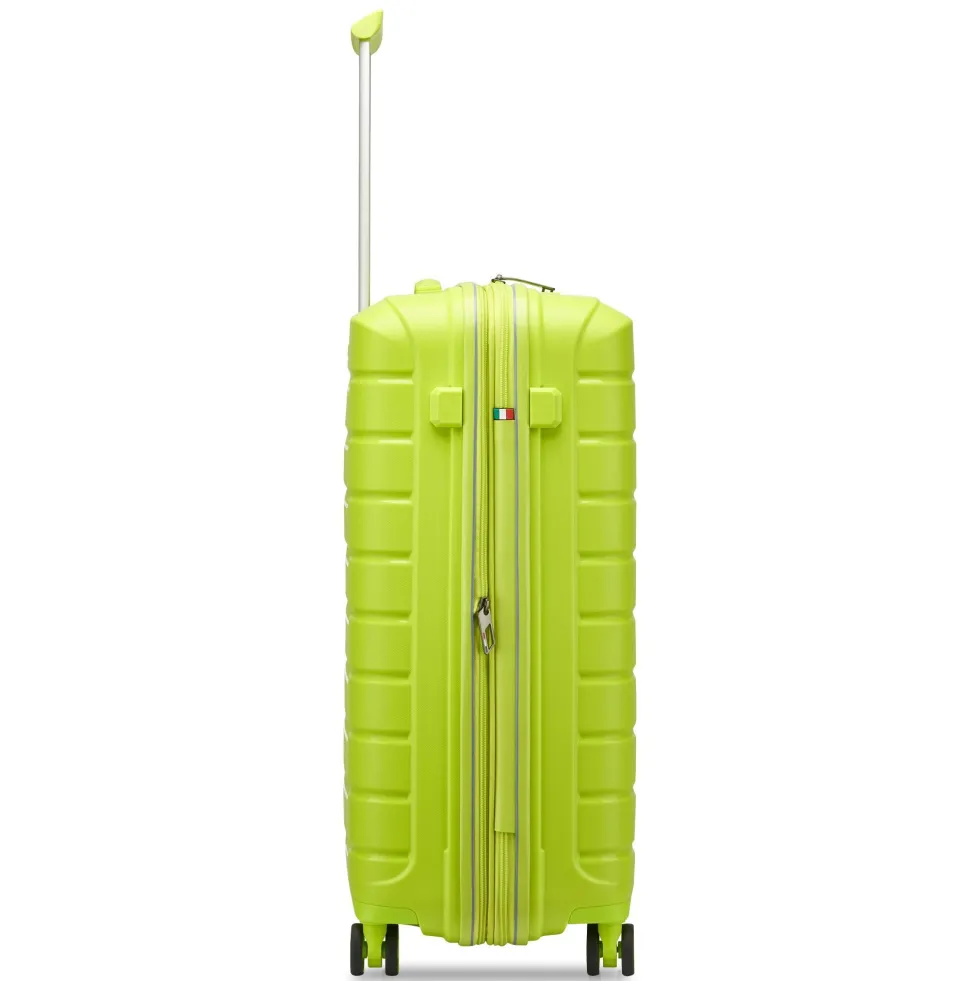 Trolley Rigido Medio Espandibile 4 Ruote RONCATO Linea B-Flying colore Cyber Lime