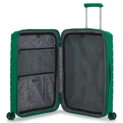 Trolley Rigido Medio Espandibile 4 Ruote RONCATO Linea B-Flying colore Verde Brillante
