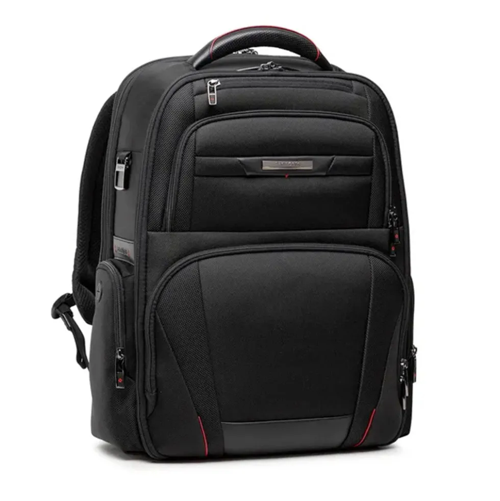 Zaino Business Espandibile Porta Pc 17,3" SAMSONITE linea PRO-DLX 5 in Tessuto Nero