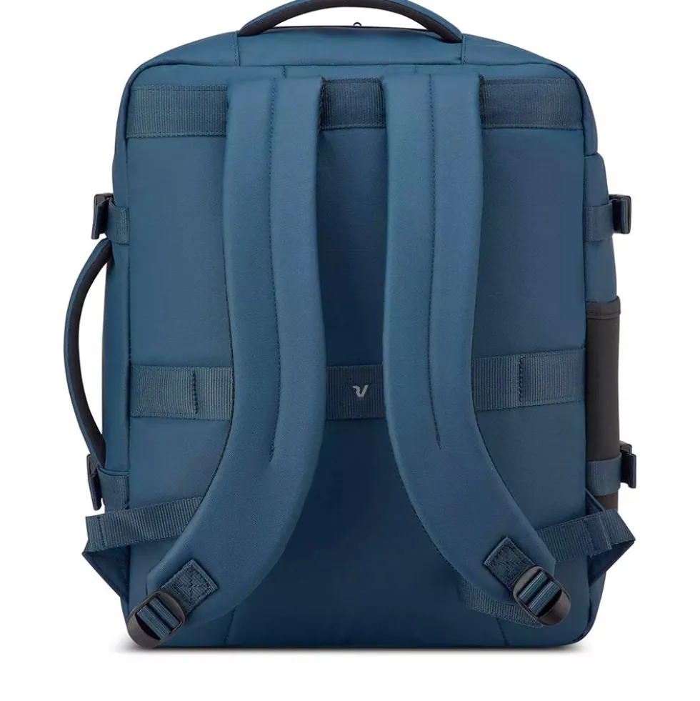 Zaino da Viaggio Underseat RONCATO linea Wanderline in Tessuto Gommato Blu Notte