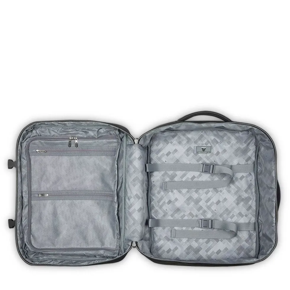 Zaino da Viaggio Underseat RONCATO linea Wanderline in Tessuto Gommato Nero