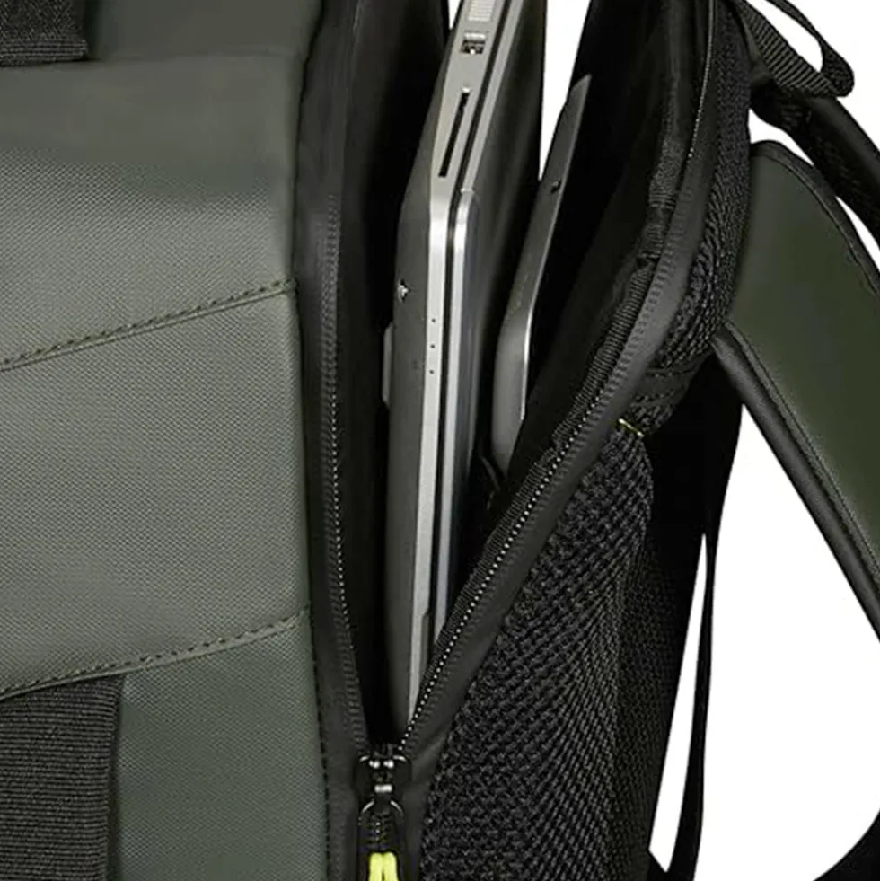 Zaino da Viaggio Underseat SAMSONITE linea Paradiver Light in Tessuto Gommato Verde
