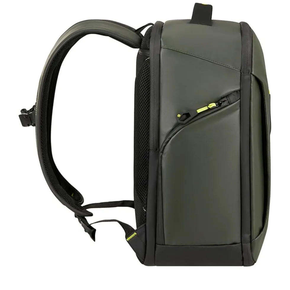 Zaino da Viaggio Underseat SAMSONITE linea Paradiver Light in Tessuto Gommato Verde