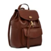 Zaino Donna con Pattina THE BRIDGE in Pelle Marrone linea Story