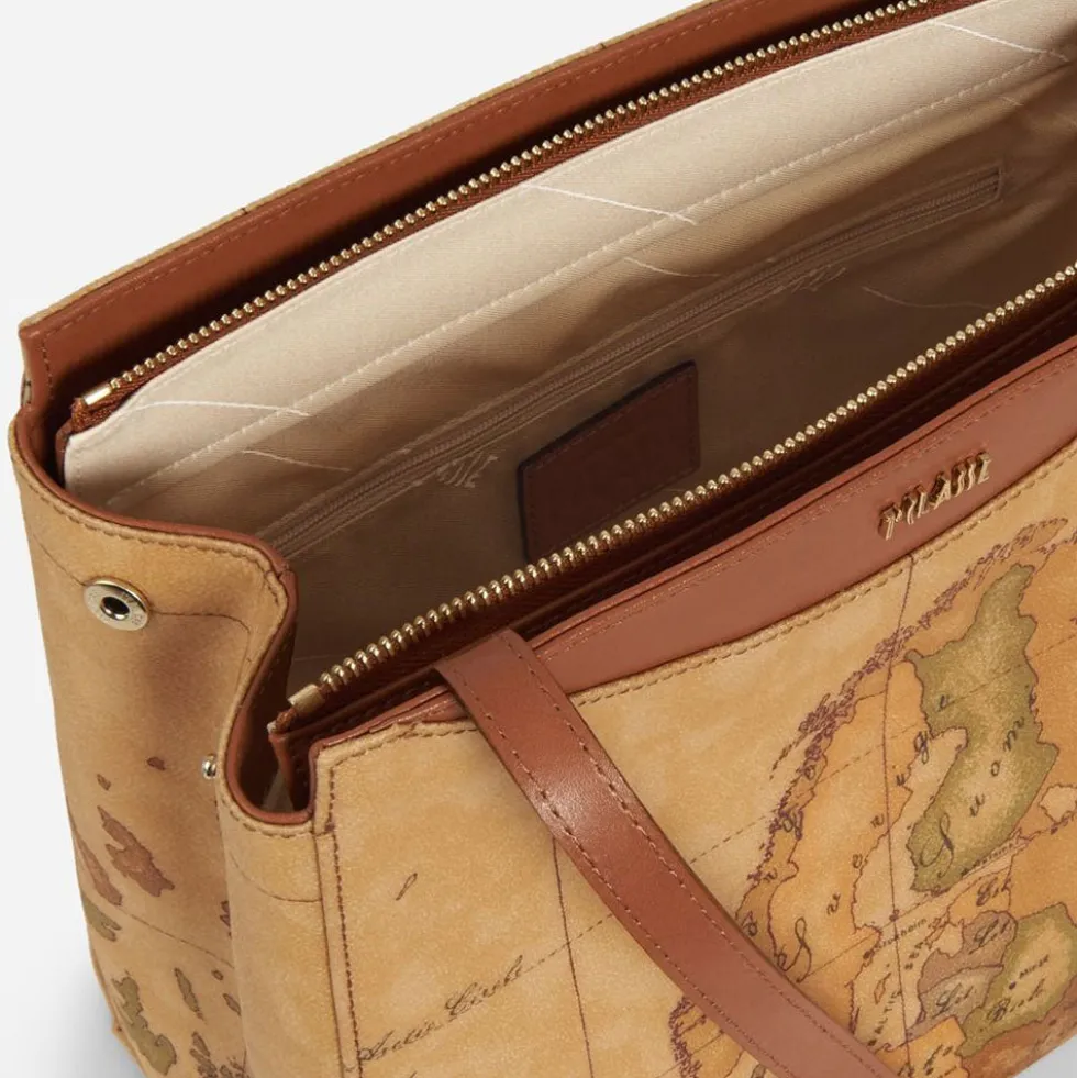 Zaino Donna Doppia Portabilità 1A Classe Alviero Martini linea Geo Classic E019