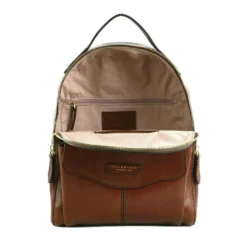 Zaino Donna Grande THE BRIDGE linea Gloria in Pelle Marrone