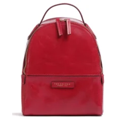 Zaino Donna Medio THE BRIDGE linea Elettra in Pelle Rosso Berry