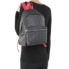 Zaino Donna POLLINI linea Heritage Logo Classic Nero e Lacca