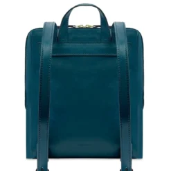 Zaino Donna THE BRIDGE linea Frida in Pelle Blu Pavone