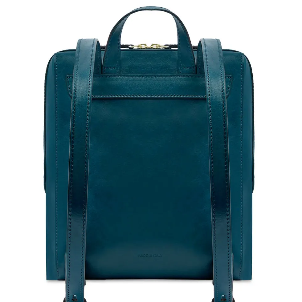 Zaino Donna THE BRIDGE linea Frida in Pelle Blu Pavone