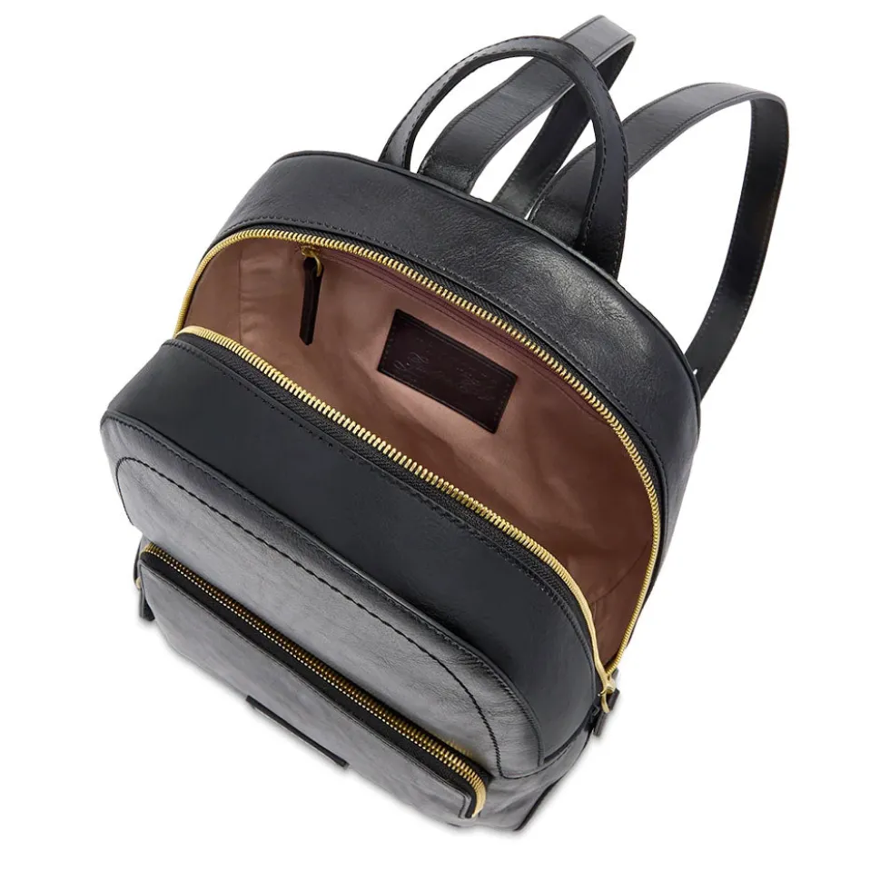 Zaino Donna THE BRIDGE linea Larissa in Pelle Nera