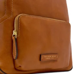 Zaino Donna THE BRIDGE linea Larissa in Pelle color Cognac