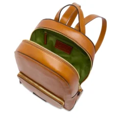 Zaino Donna THE BRIDGE linea Larissa in Pelle color Cognac
