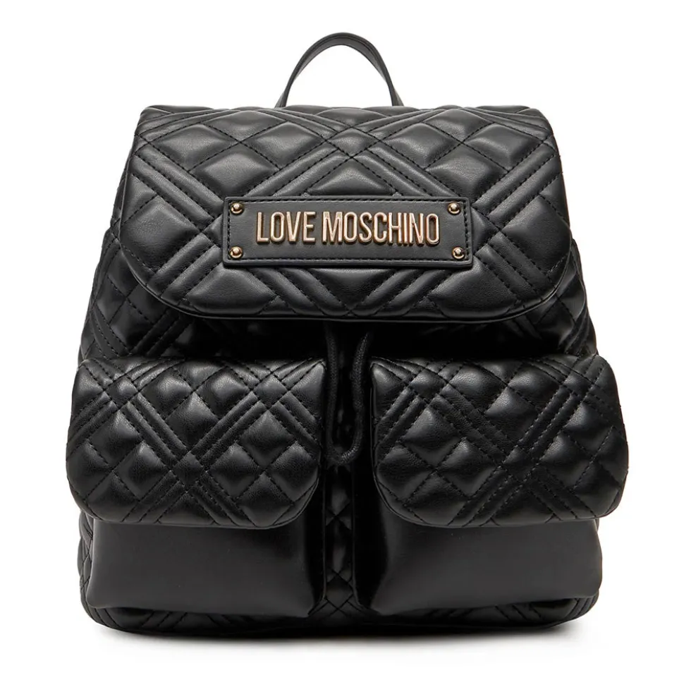 Zaino Donna Trapuntato LOVE MOSCHINO linea Quilted Nero