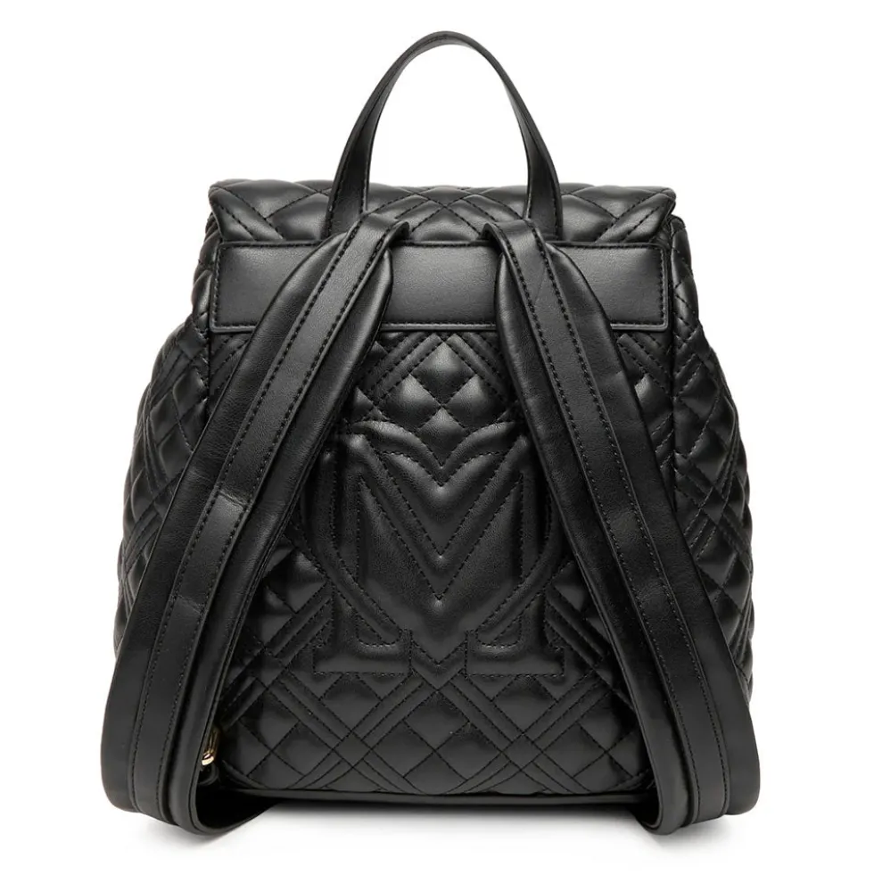 Zaino Donna Trapuntato LOVE MOSCHINO linea Quilted Nero