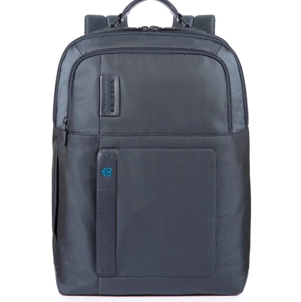 Zaino Porta Pc 15.6" e iPad PIQUADRO linea Pulse P16 in Tessuto Blu CA4174P16