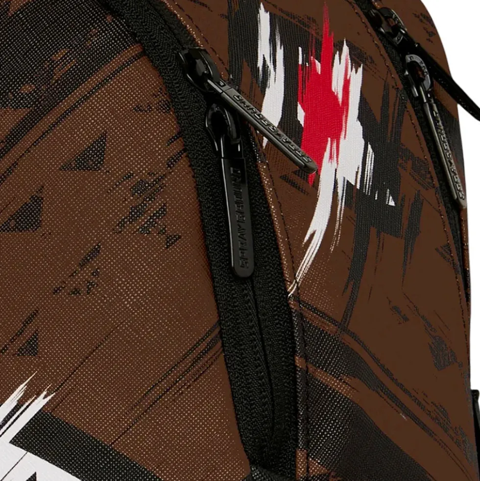 Zaino Small SPRAYGROUND stampa Smeared Grunge Savage