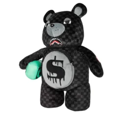 Zaino Teddy Bear SPRAYGROUND stampa Dripping Sharks in Paris Moneybear