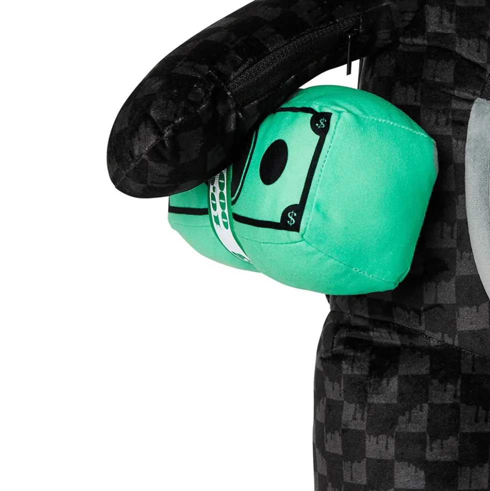 Zaino Teddy Bear SPRAYGROUND stampa Dripping Sharks in Paris Moneybear